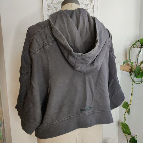 Adidas by Stella McCartney Oversized Pullover Hooded Sweater Size Medium - Picture 5 of 9